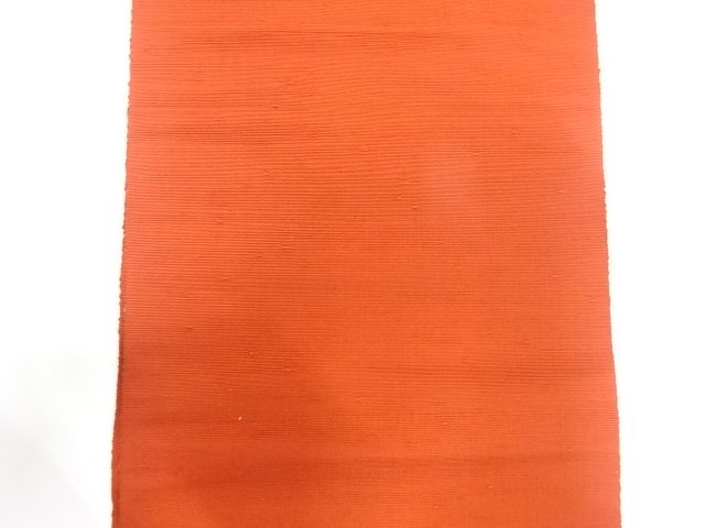  手織り節紬　織柄　名古屋帯